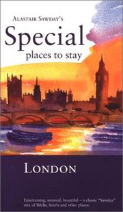 Cover of: Special Places to Stay London (Special Places to Stay)