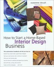 Cover of: How to start a home-based interior design business by Suzanne DeWalt