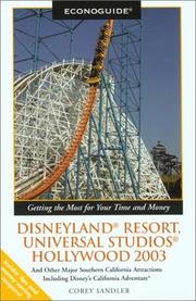 Cover of: Econoguide Disneyland Resort, Universal Studios Hollywood 2003: and Other Major Southern California Attractions Including Disney's California Adventure