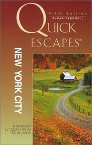 Cover of: Quick Escapes New York City, 5th by Susan Farewell