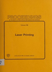 Cover of: Laser printing by S. Thomas Dunn, editor.