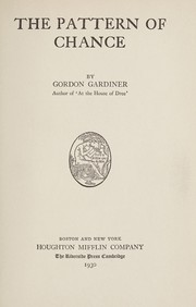 Cover of: The pattern of chance