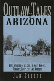 Cover of: Outlaw tales of Arizona | Jan Cleere