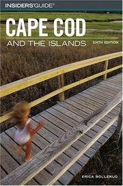Cover of: Insiders' Guide to Cape Cod and the Islands