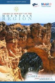 Cover of: America's Byways: The Mountain Region (Mobil Travel Guide Americas Byways: the Mountain Region)