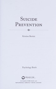 Suicide prevention by Kristine Bertini