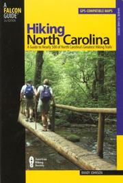 Cover of: Hiking North Carolina, 2nd by Randy Johnson