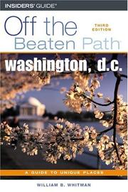 Cover of: Washington, D.C. Off the Beaten Path, 3rd