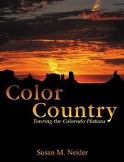 Cover of: Color country: touring the Colorado plateau