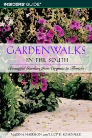 Cover of: Gardenwalks in the southeast by Marina Harrison
