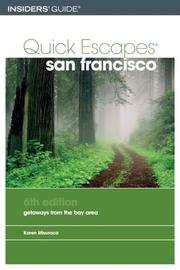 Cover of: Quick Escapes San Francisco, 6th