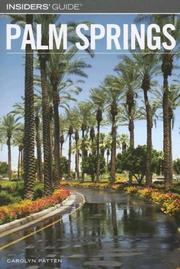 Cover of: Insiders' Guide to Palm Springs