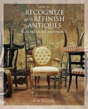 Cover of: How to Recognize and Refinish Antiques for Pleasure and Profit, 5th (How to Recognize and Refinish Antiques for a Pleasure)