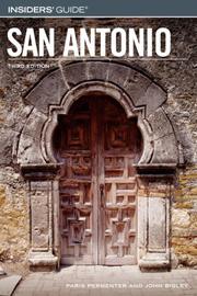 Cover of: Insiders' Guide to San Antonio, 3rd (Insiders' Guide Series)