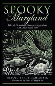 Cover of: Spooky Maryland by S. E. Schlosser