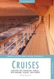 Cover of: Econoguide Cruises, 5th: Cruising the Caribbean, Hawaii, New England, Alaska, and Europe (Econoguide Series)