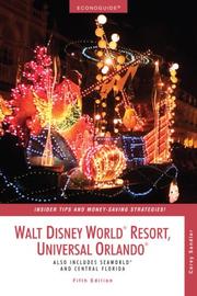 Cover of: Econoguide Walt Disney World Resort Universal Orlando, 5th: Also Includes SeaWorld and Central Florida (Econoguide Series)