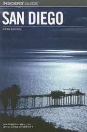 Cover of: Insiders' Guide to San Diego, 5th
