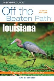 Cover of: Louisiana Off the Beaten Path, 8th