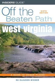 Cover of: West Virginia Off the Beaten Path, 6th