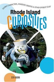 Cover of: Rhode Island Curiosities by Seth Brown