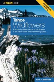 Cover of: Tahoe Wildflowers | Laird R. Blackwell
