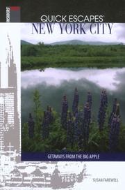 Cover of: Quick Escapes New York City, 7th by Susan Farewell