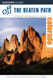 Cover of: Colorado Off the Beaten Path, 9th (Off the Beaten Path Series)