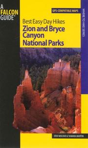 Cover of: Best Easy Day Hikes Zion and Bryce Canyon National Parks (Best Easy Day Hikes Series)
