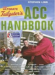 Cover of: The Ultimate Tailgater's ACC Handbook (Ultimate Tailgater's)