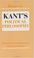 Cover of: Essays on Kant's political philosophy