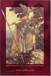 Cover of: The Longing for Myth in Germany by George S. Williamson