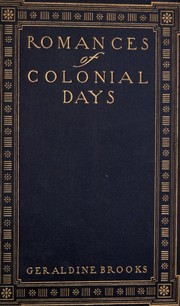 Cover of: Romances of colonial days