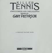 Cover of: Killer tennis by John R. Powers