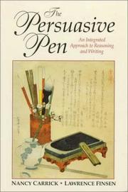 Cover of: The persuasive pen by Nancy Carrick