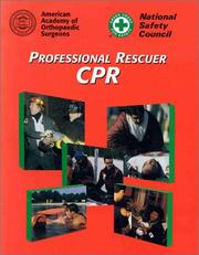 Cover of: Professional rescuer CPR by James L. Paturas, Norman E. McSwain