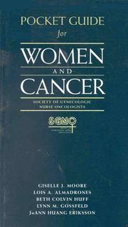 Cover of: Pocket guide for Women and cancer