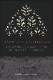 Cover of: Darwin's Cathedral: Evolution, Religion, and the Nature of Society