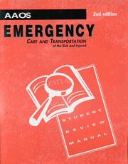Cover of: Emergency Care and Transportation of the Sick and Injured: Student Review Manual