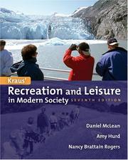 Cover of: Kraus' recreation and leisure in modern society by Daniel D. McLean
