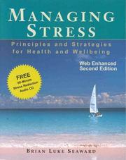 Cover of: Managing Stress | Brian Luke Seaward