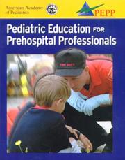 Cover of: AAP's Pediatric Education for Prehospital Professionals by Aap