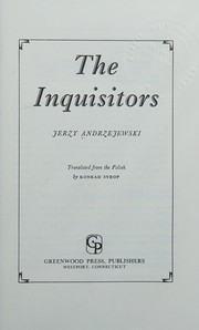 Cover of: The inquisitors