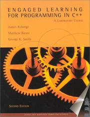 Cover of: Engaged Learning for Programming in C++: A Laboratory Course