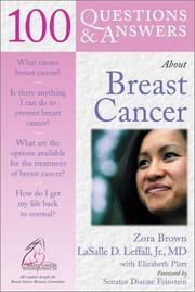 Cover of: 100 Questions & Answers About Breast Cancer (100 Questions & Answers)