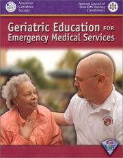 Cover of: Geriatric Education for Emergency Medical Services (GEMS)  by American Geriatrics Society