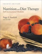 Cover of: Nutrition and Diet Therapy by Peggy S. Stanfield