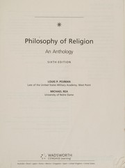 Cover of: Philosophy of Religion: An Anthology