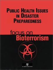 Cover of: Public Health Issues Disaster Preparedness by 