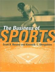 Cover of: The Business of Sports